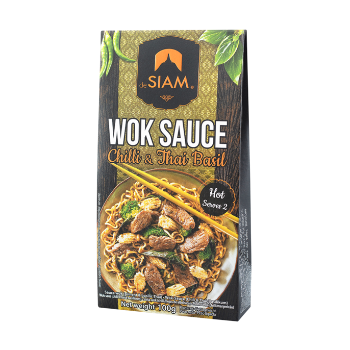 deSIAM Wok Sauce Chili Thai Basil – Okakei Boutique Distributor