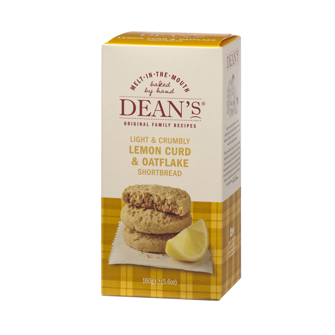 Dean's Lemon Curd & Oatflakes Shortbread – Okakei Boutique Distributor